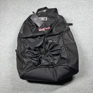POINT 3 Backpack Unisex Black Road Trip 2.0 Basketball Players Era Graphic New